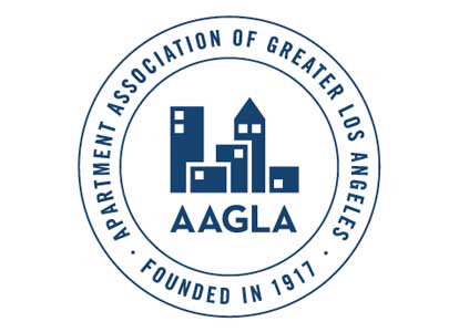 AAGLA logo on the display of the website